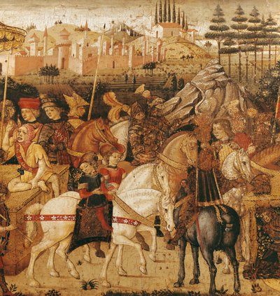 The Triumph of Julius Caesar by Paolo Uccello